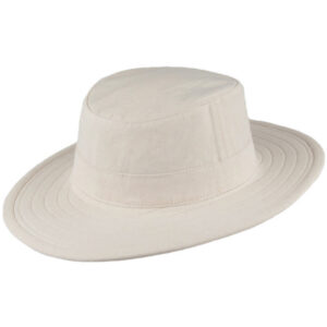 Ivory Cotton Canvas Packable Sun Hat