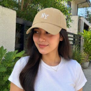City Monogram Embroidered Baseball Cap
